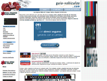 Tablet Screenshot of guia-vehiculos.com
